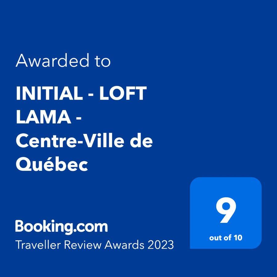 Initial - Loft Lama - Centre-Ville De Quebec Kültér fotó